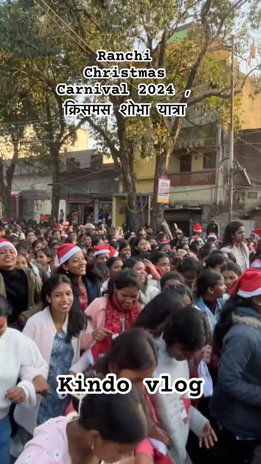 Ranchi Christmas Carnival 2024 , क्रिसमस शोभा यात्रा/video129